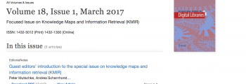 Knowledge Maps used in Information Retrieval