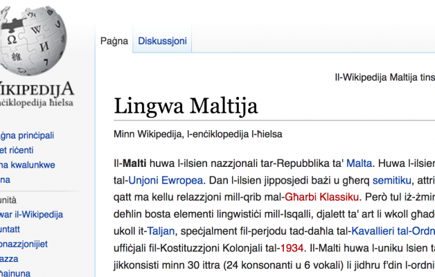 Mixing with Maltese Wikipedians